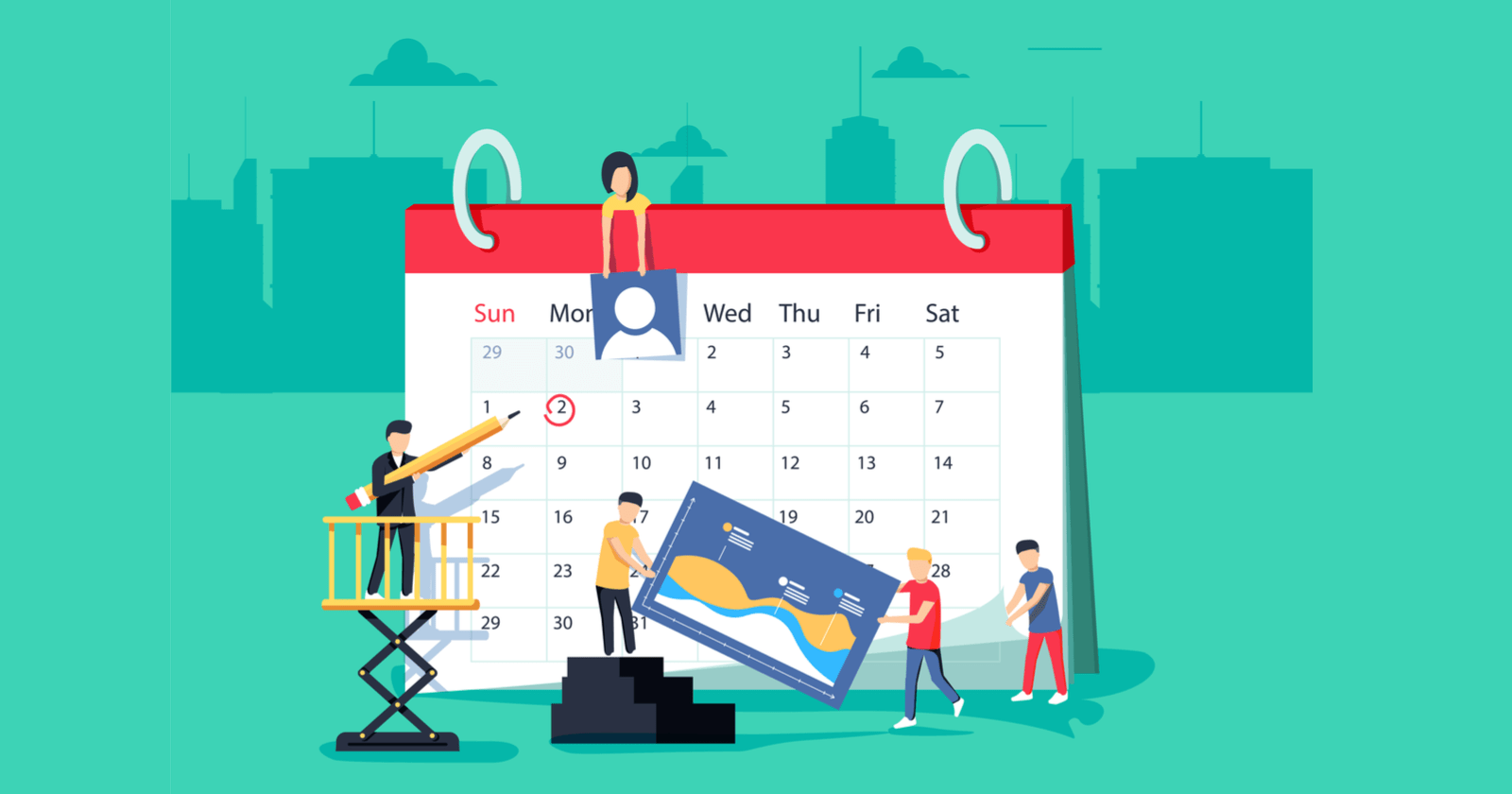 Advertising forecast and schedule